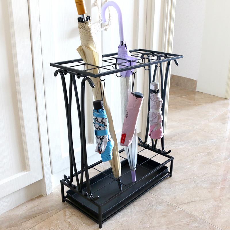 【折扣价】跨境雨伞架收纳家用酒店大堂雨伞桶进门口放置筒入户挂