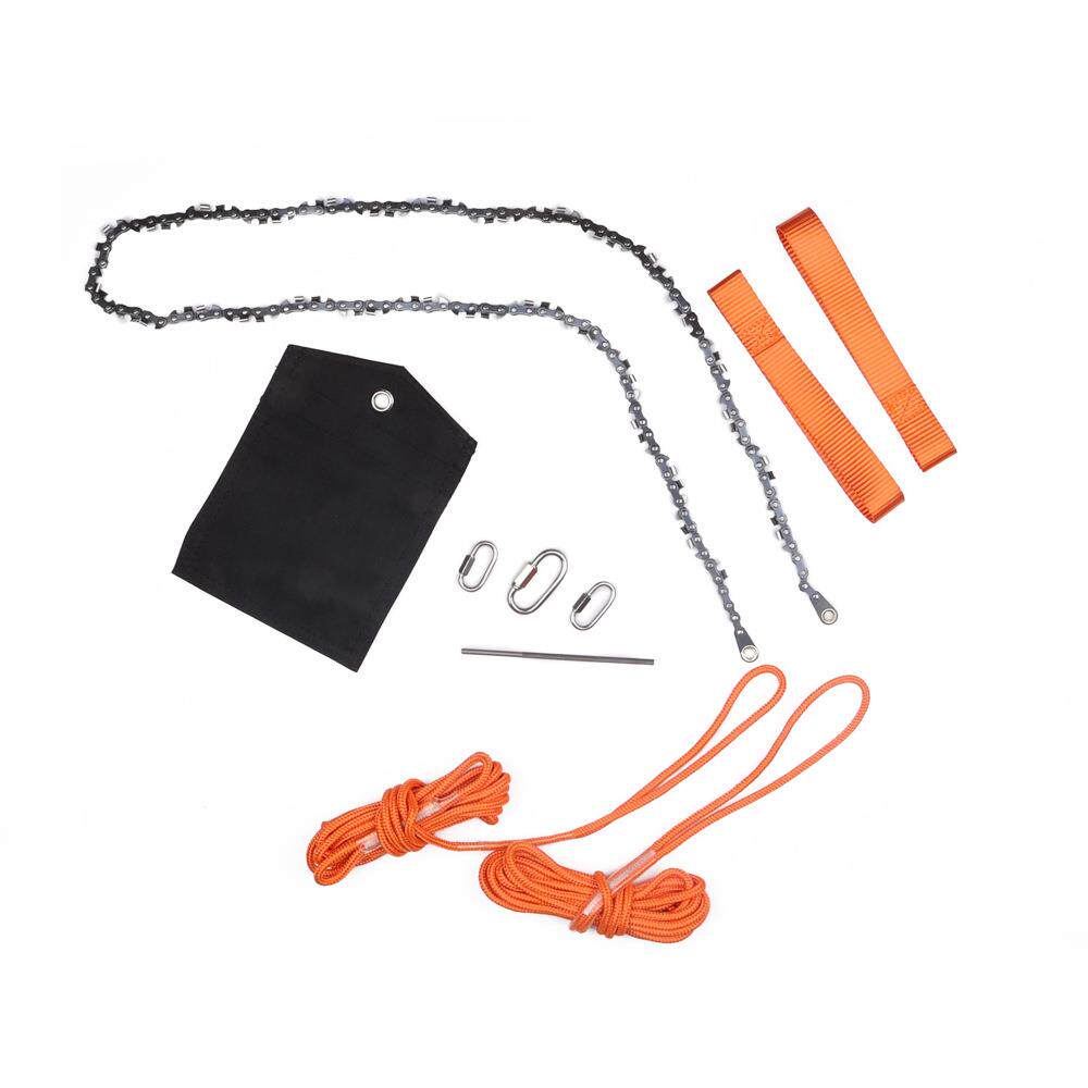 【折扣价】48寸密齿防卡链条手拉链锯多种配件便携园林伐木修枝高