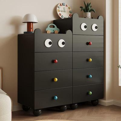 【折扣价】实木斗柜简约五斗柜卧室床头柜客厅储物柜沙发边柜儿童