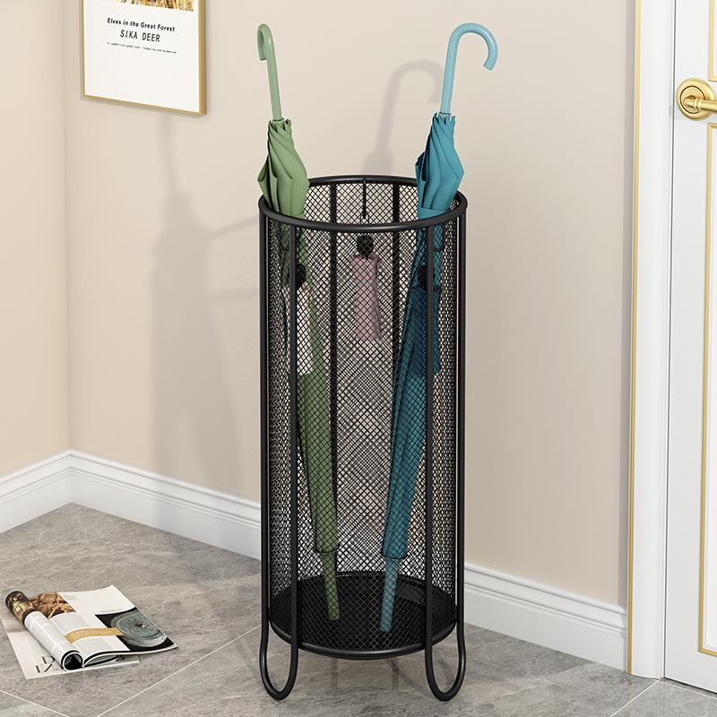 【折扣价】雨伞架轻奢铁艺伞架落地酒店大堂商用伞桶收纳门口放雨