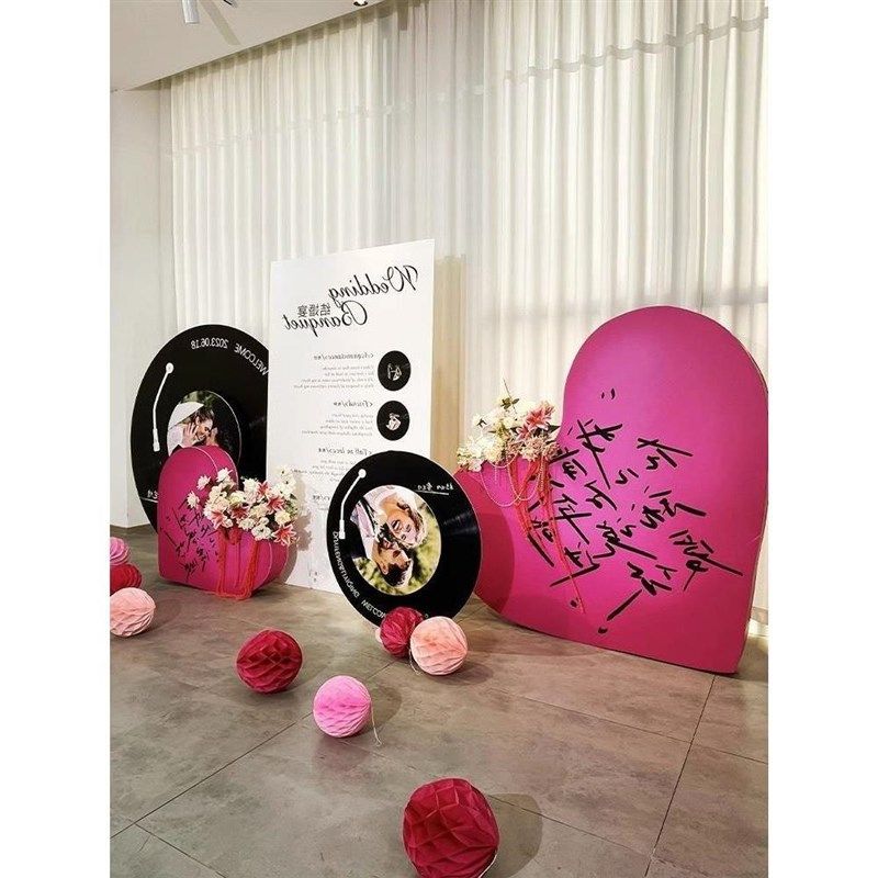 复古唱片机布置装饰场景迎宾牌婚礼求婚板定制摆件背景墙,节庆用品/礼品,装扮布置套餐,淘宝优惠券,粉丝福利购,淘宝优惠卷