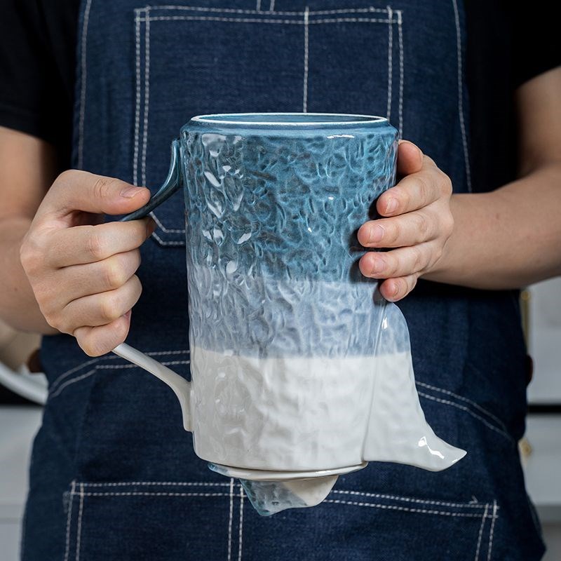 茶具套装2024新款陶瓷杯子家用马克杯茶杯北欧风客厅冷水壶耐高温