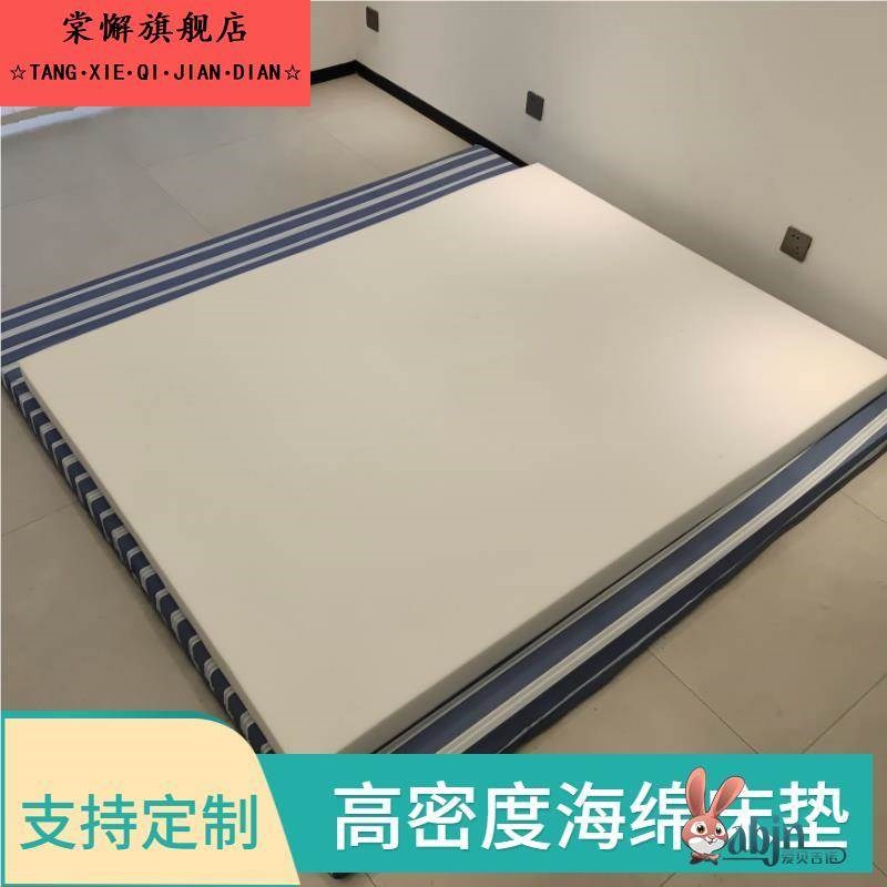 租房专用加厚海绵床垫高密度1.5米1.8米垫子学生宿舍榻榻米飘窗垫