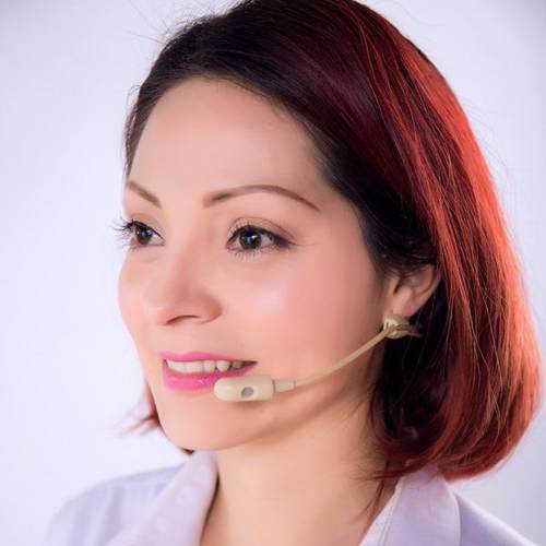 肤色头戴麦克风话筒咪耳挂式演出教学肤色麦老师DH-F01