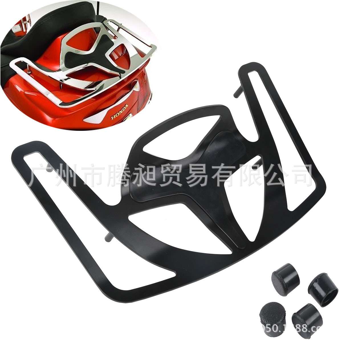 适用于GL1800 铝树干行李架  后货架 后箱架 车尾架