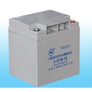 YOULI有利蓄电池6-GFM-24/12V24AH有利蓄电池12V26AH直流屏