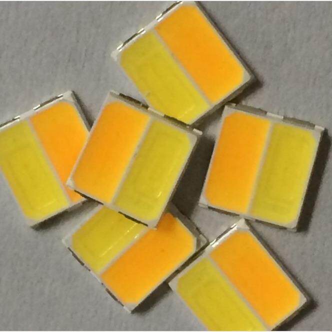 5052双色贴片灯珠0.5W大功率5730双色灯珠5050双色正白暖白