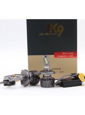 外贸热销48W大灯K9单色直销汽车LED车灯前大灯超亮稳定