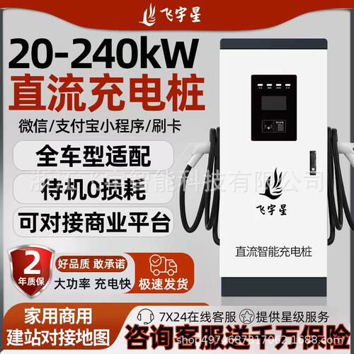 新能源汽车电车快充充电桩20/30/40/60/80/120kw9孔商用直流380V