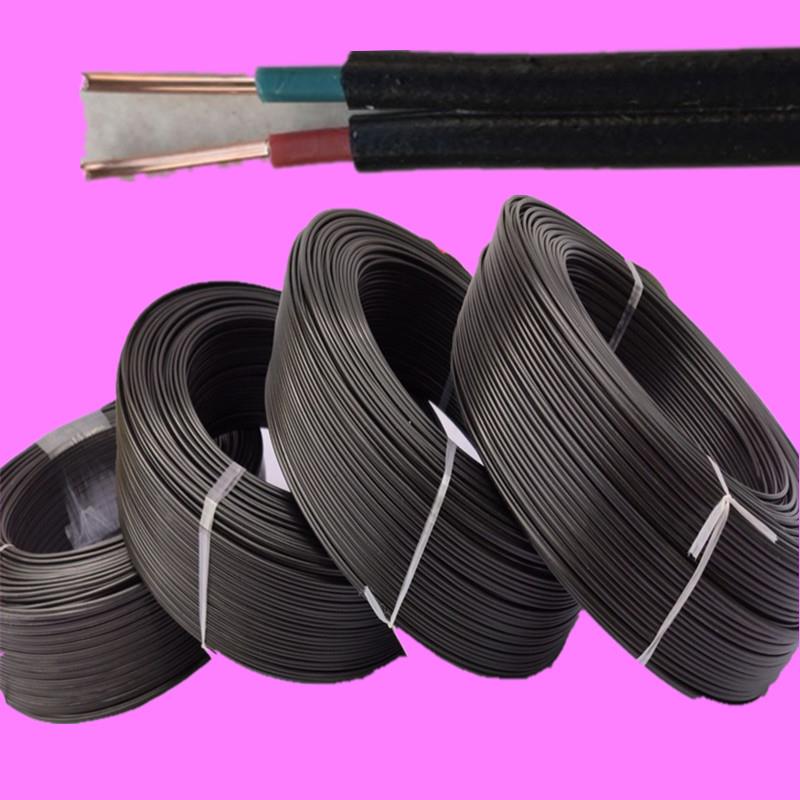 HBGYV-08 2芯X1.2mm室外铁芯扎线绑线电话线200米包邮电源线