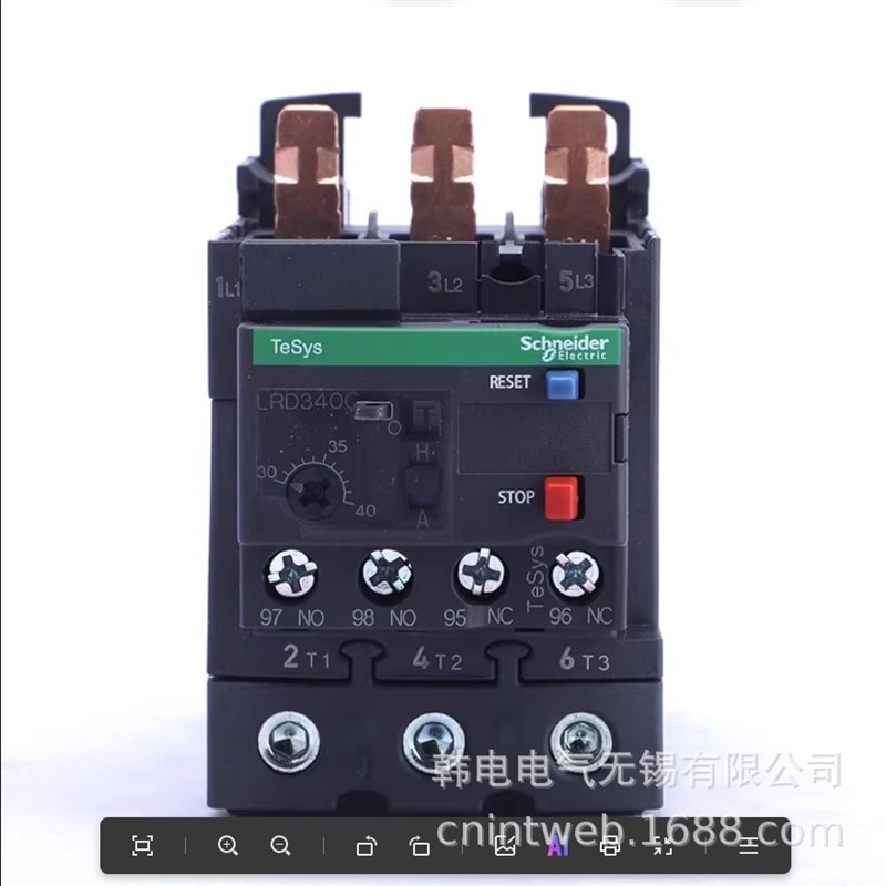 LRN07N   LRD08N  LRN10N    原厂  LC1N配套使用 热过载继电器