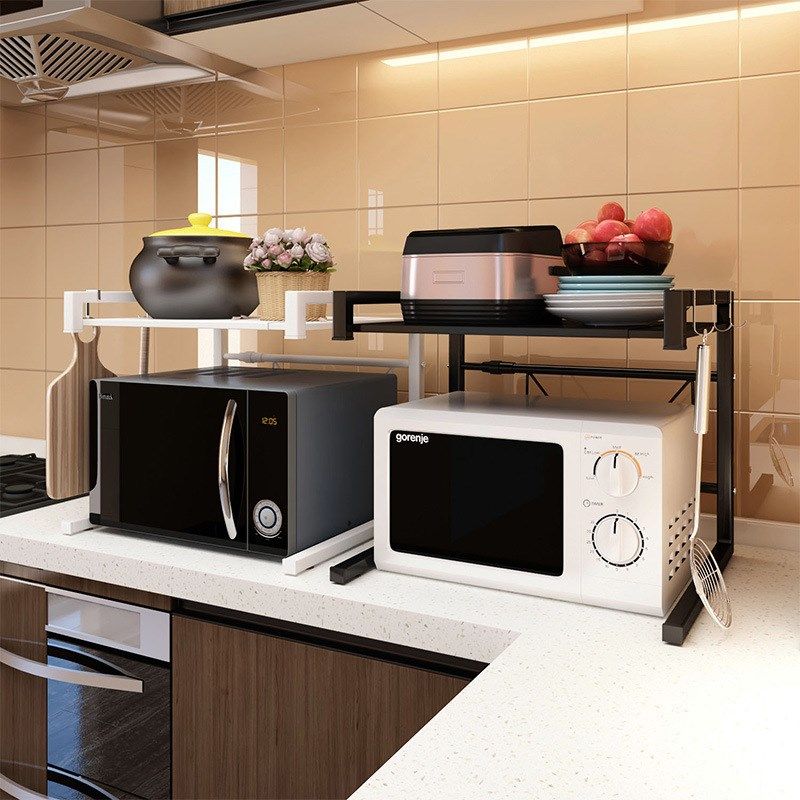 烤箱微波炉多功能厨房落地调料架子储物家用省空间收纳,厨房/烹饪用具,抹布架/厨房清洁收纳架,淘宝优惠券,粉丝福利购,淘宝优惠卷