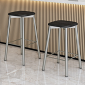 铁艺吧台椅家用高脚凳子休闲椅吧台餐椅简约前台桌椅现ns