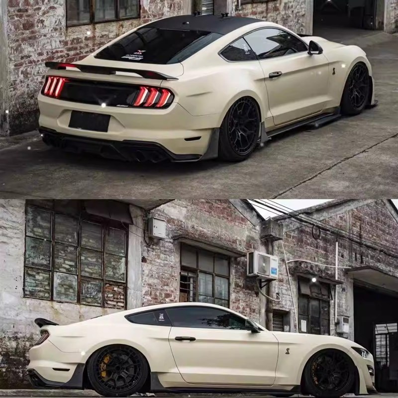 消光卡其米汽车改色膜整车车身贴膜漆防刮蹭保护膜全车膜