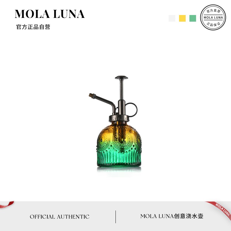 O.Zhahu.浇水壶复用浇花玻璃喷壶园艺小型浇花壶  翟辉