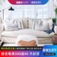 布艺乳胶羽绒超软沙发小户型简约现客厅网红款 双人ns民宿