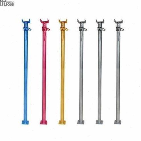 铝PC钢架支撑脚斜支撑模板钢支撑架配件支撑手喷塑子建筑钢可调节