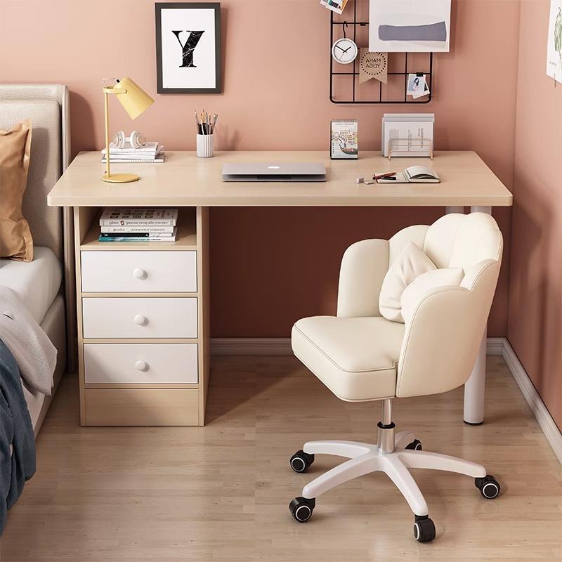 【折扣价】电脑桌台式卧室女生化妆桌子带抽屉学生家用学习书桌出