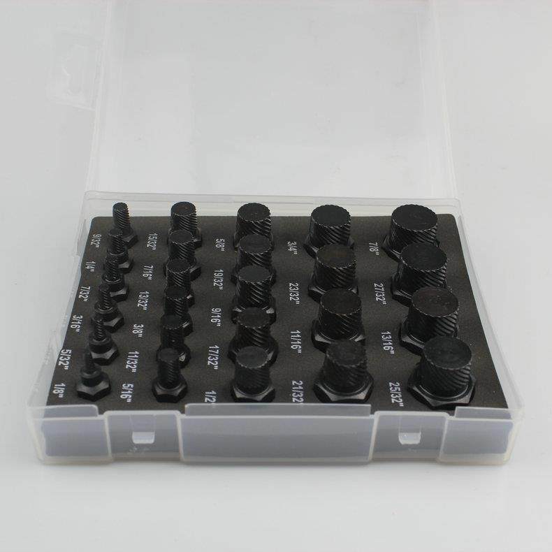 【折扣价】25pc破螺丝取出器断头螺丝内六角螺栓拆除工具