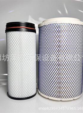 直销K2841全胶纸空气滤芯解放j6空滤陕汽德龙F3000豪沃T7H