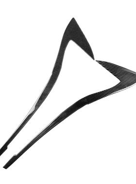 适用宝马新3系g20M3G80汽车碳纤维大灯眼睫毛灯眉改装汽配装饰