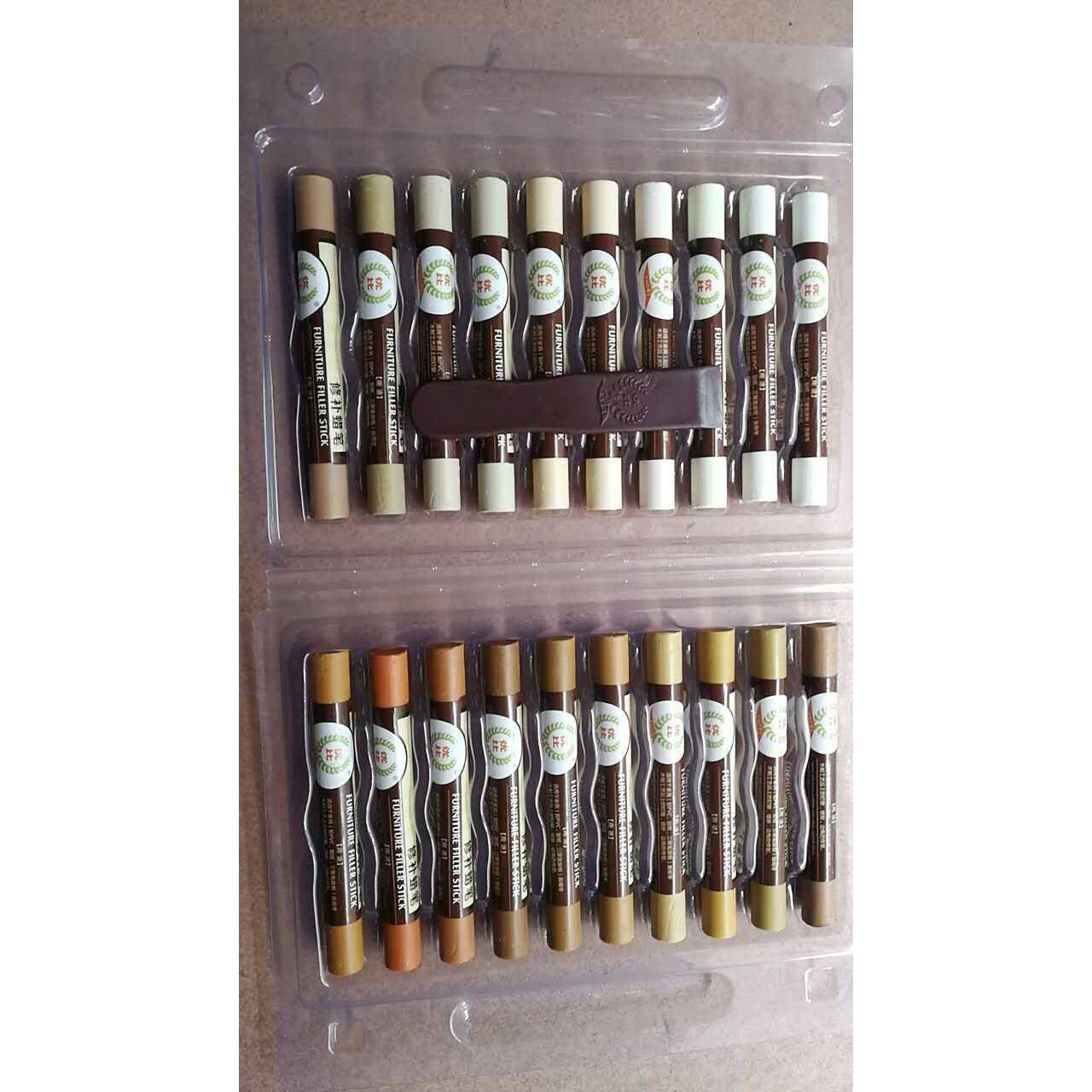 家具修补蜡笔补漆笔修色笔实木家具上色钉眼划痕填充橱柜补漆膏