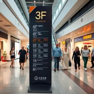 山西标识标牌设计房地产户外不锈钢灯箱发光字金属广告烤