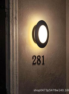 现代防水壁灯别墅花园墙壁灯阳台楼梯灯室内户外led壁灯