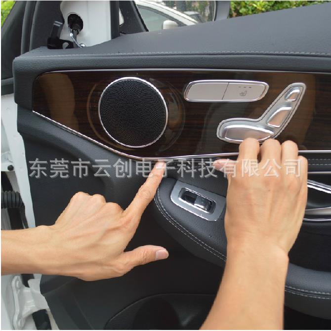 适用于奔驰新C级W205改装车门气氛灯C160LC200L专用门板氛围灯
