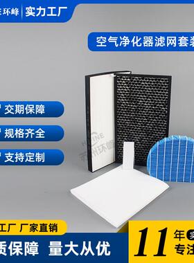 适用夏/普空气净化器过滤网FZ-D50HF/FZ-D50DF滤芯hepa活性炭滤网