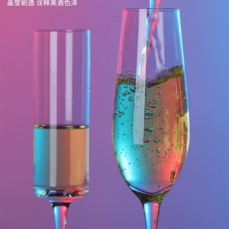 Acrylic plastic red wine glasses of champagne cup wine glass