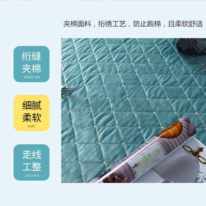 欧式餐椅垫椅套布艺餐桌布套装家用椅子套罩通用靠背椅简约桌罩套