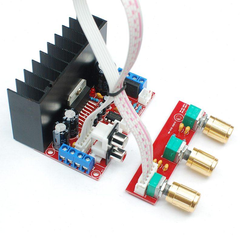 DA功放板超重低音电脑道7电源声1成品3772.T功放板3单低音炮音响