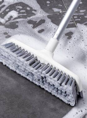 O-0518DBS[标准价]长柄地板刷硬毛可伸缩死角浴室刷家用刷地刷子