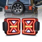 普牧马人JK改装 LED汽车尾灯适用于2007 2017年吉 后尾灯