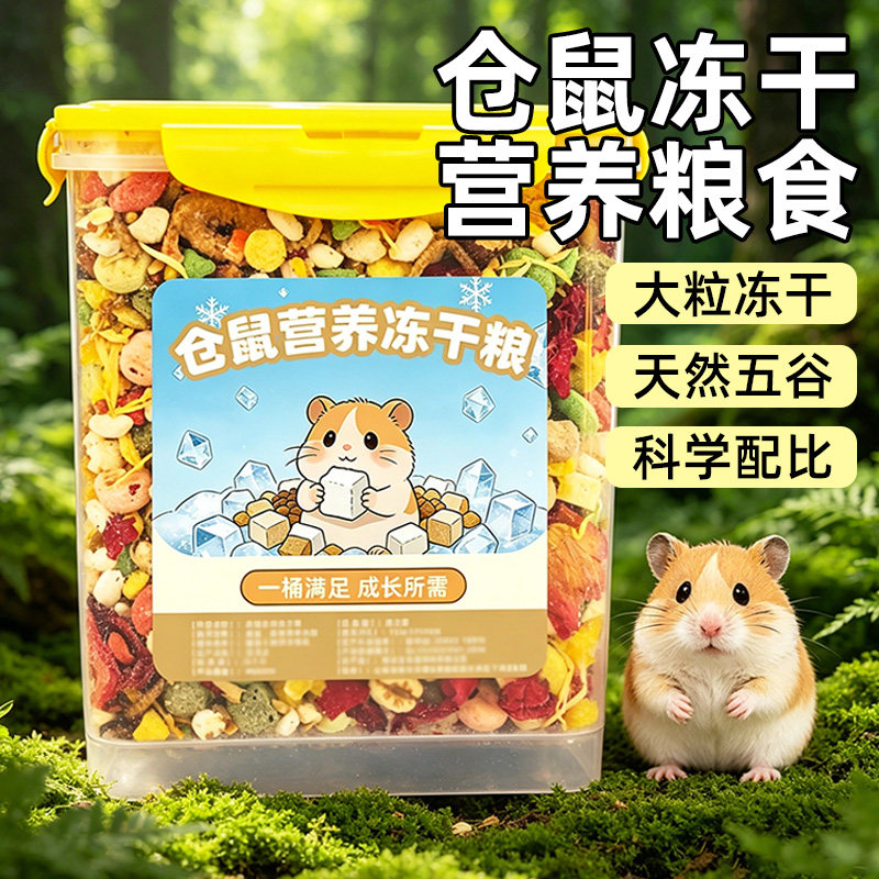 仓鼠五谷零食营养豪华