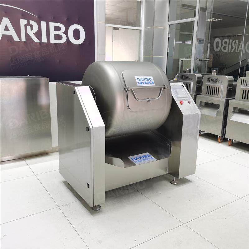 lDRB-GR300L变频滚揉机  另售制带冷滚揉腌制机 卧式真空滚揉机