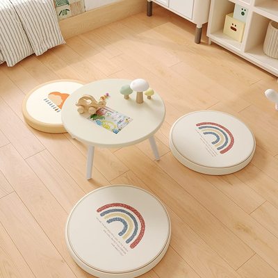 圆形上榻榻米坐垫日式飘窗防水加厚蒲团卧室阳台地可拆洗地垫座垫