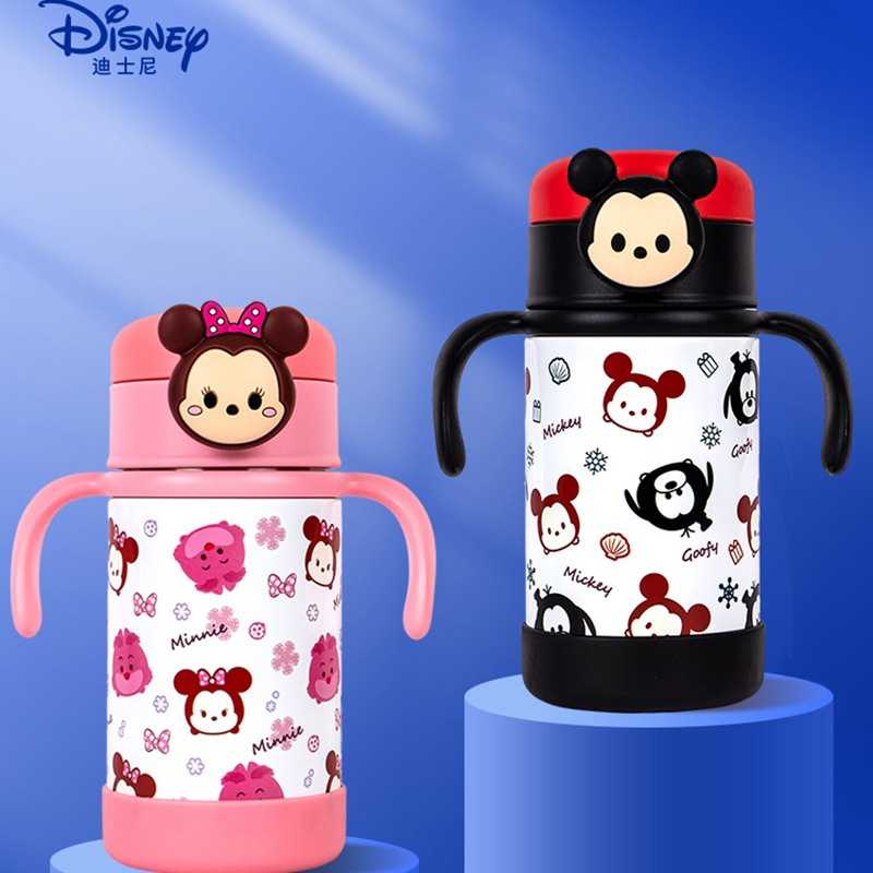 儿童水杯学生杯保温杯316不锈钢婴幼儿防喷防漏水双耳学饮杯280ML