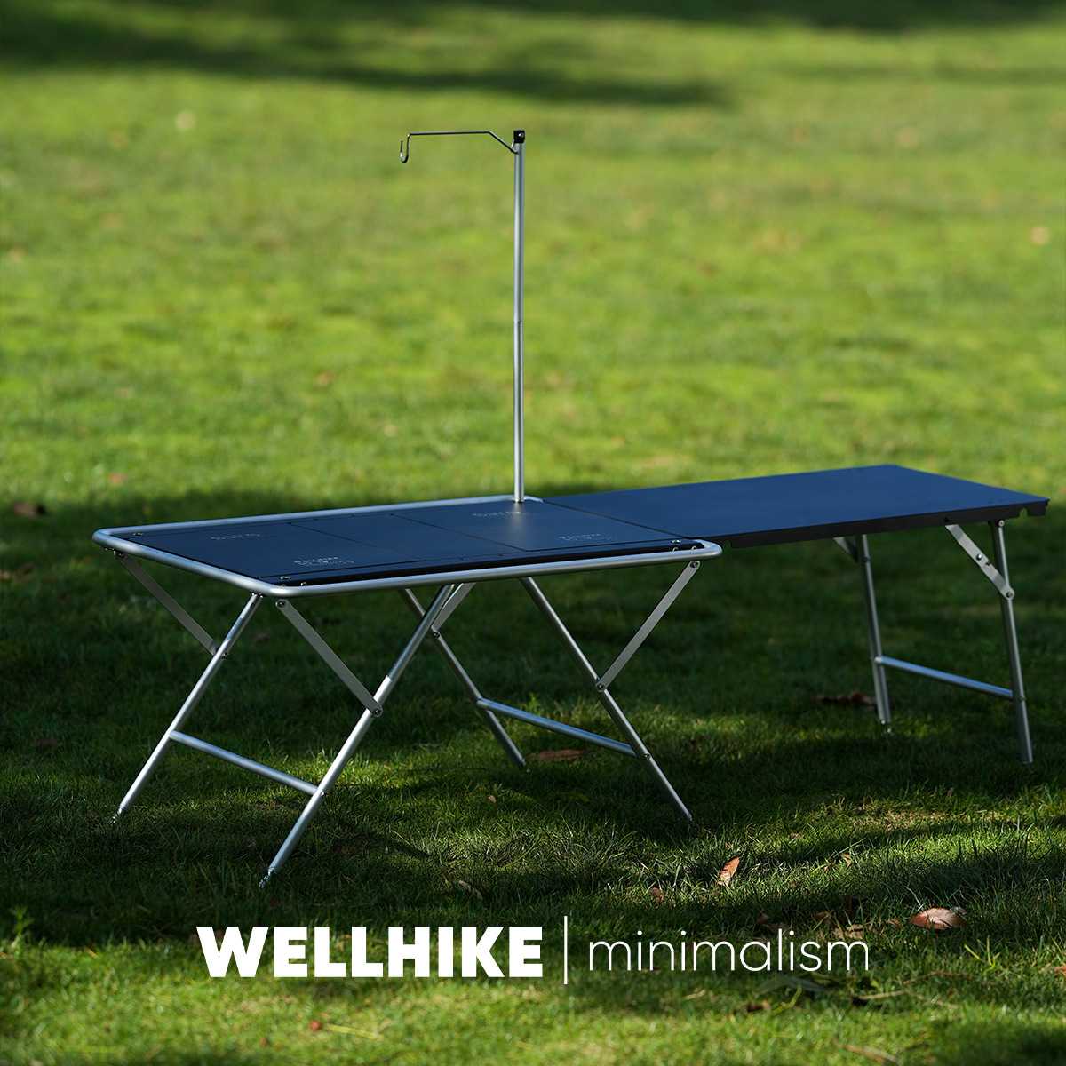 WELLHIKE户外SWS峡谷两单元IGT桌 多功能折叠卡式炉茶盘通用桌板