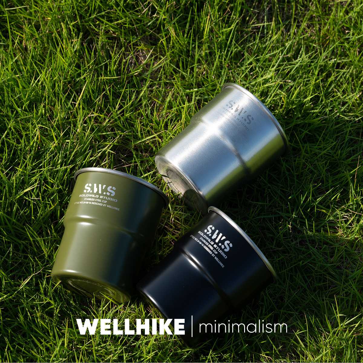 户外露营304不锈钢牛奶咖啡啤酒茶水随手马克杯便携300ml杯子