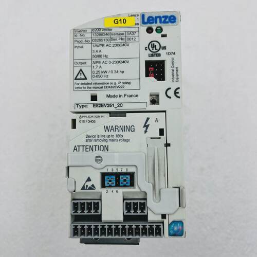 Lenze E82EV2512C Vector Frequency Inverter