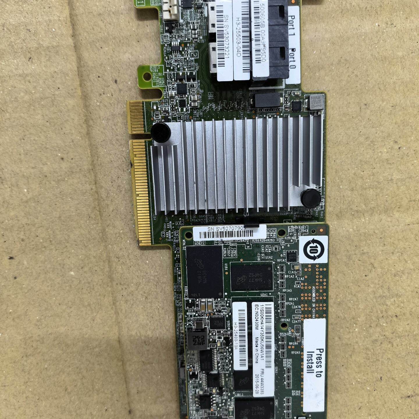 议价IBMM5210阵列卡46C9111可维修 - 实物图
