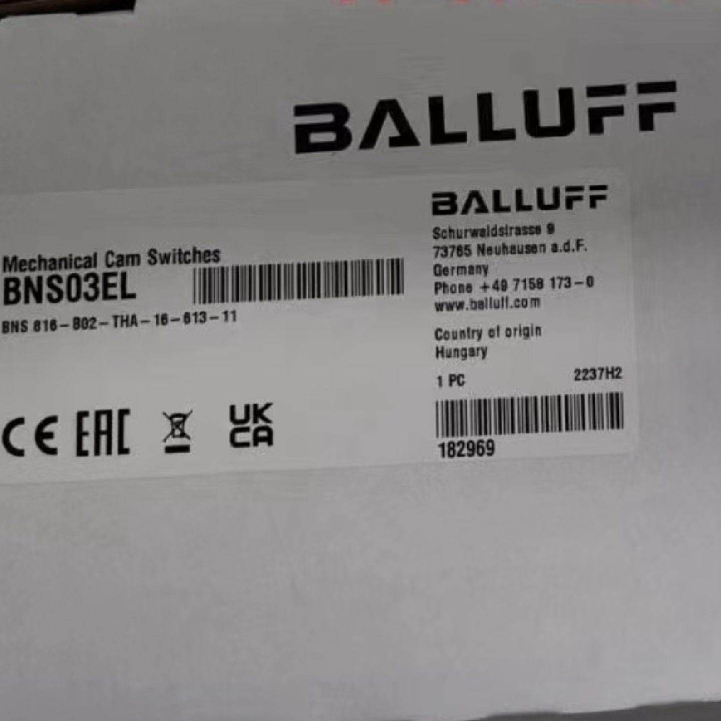 【询价】BALLUFF 巴鲁夫 BNSO3EL 模块 BNS 801适用