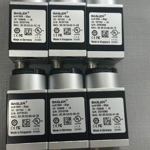 【询价】巴斯勒工業相機，型號aca1600-20gc，成色99新，有适用