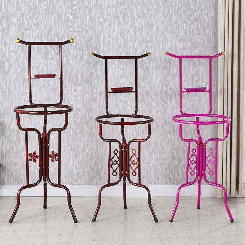 洗脸家用结婚老式落地收藏万人脸盆架盆架简易洗脸架架子