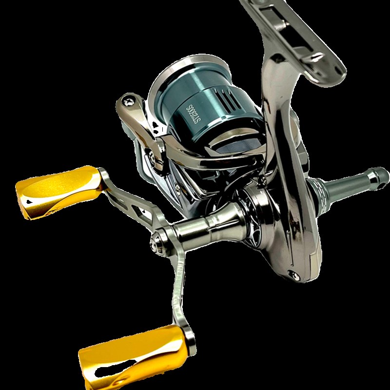 国产万奎士无间隙双摇臂纺车轮全金属路亚轮远投路滑漂鱼线轮海钓