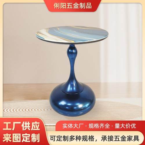 厂家供应茶几圆形桌脚餐桌桌腿吧台脚铸铁底座金属铁艺餐桌支架脚