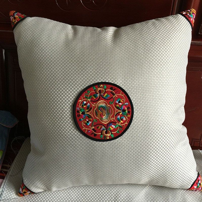 新中式红木沙发抱客厅古典靠垫床头靠枕大号护腰枕含芯靠背垫,居家布艺,靠垫/抱枕,淘宝优惠券,粉丝福利购,淘宝优惠卷