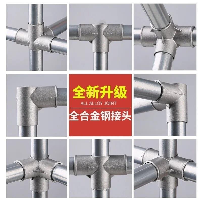 简易布衣柜家用卧室全封闭衣橱收纳柜出租房用置物架工厂一件